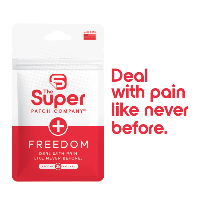 Pain management is a key factor of an enjoyable lifestyle. Less pain leads to greater mobility and energy. Freedom Patch provides on the go relief from minor aches and pains of muscles and joints associated with exercise, chores and daily activities.