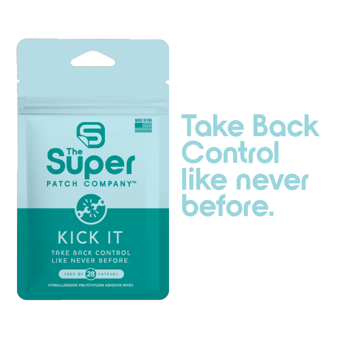 Bad habits can steal one's quality of life. These habits are usually anchored in a complex web of intention, thought and repeated actions. The Kick It Super Patch is a revolutionary drug-free solution to take back control of our lives and habits.