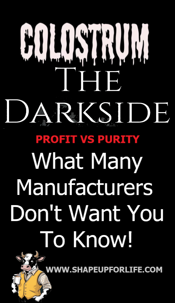 The Darkside Of The Colostrum Boom