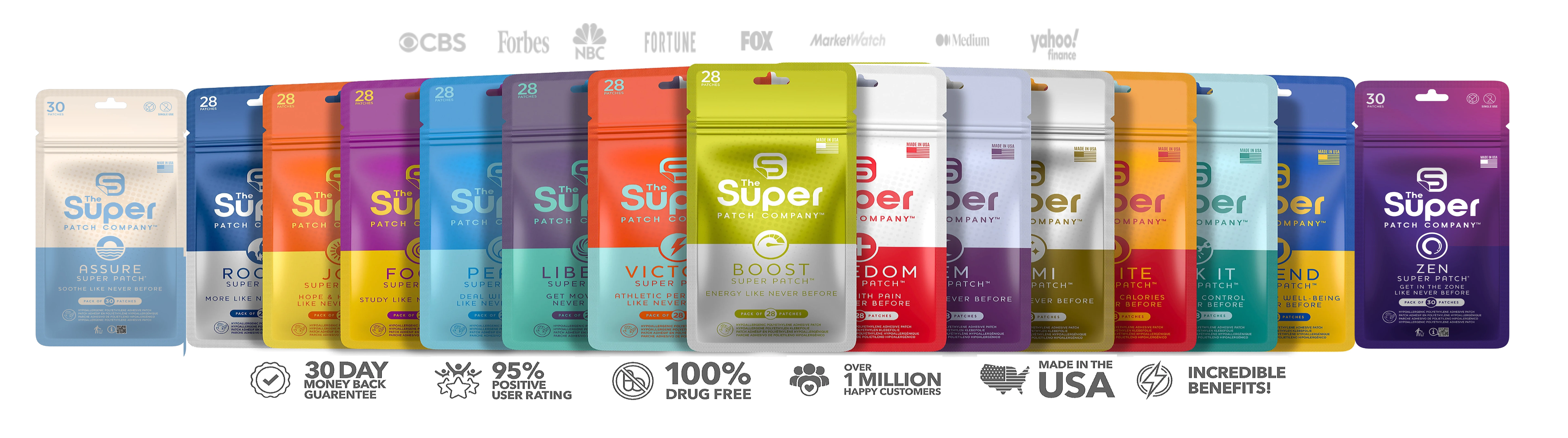 At Super Patch, we�re taking that communication to the next level.Our patches use proprietary ridges�micropatterns that rest on the skin�to send specific signals to the brain. These signals activate different neural pathways, supporting better performance, rest, recovery, balance, and more.